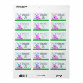 Fairy Door Address Labels Adressaufkleber (Vorne)