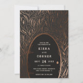 Fairy Door Irish Folklore Märchenbaum Hochzeit Einladung (Vorderseite)