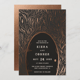 Fairy Door Irish Folklore Märchenbaum Hochzeit Einladung