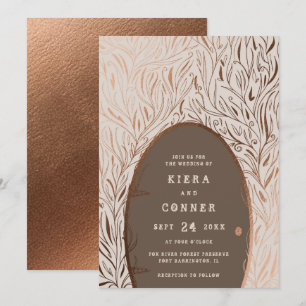 Fairy Door Irish Folklore Märchenbaum Hochzeit Einladung