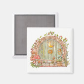 Fairy Door Magnet (Vorderseite/Rückseite)