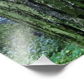 Fairy Door on Tree Poster (Ecke)