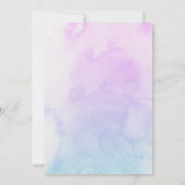 Fairy Double Birthday Party For Girls Einladung (Rückseite)