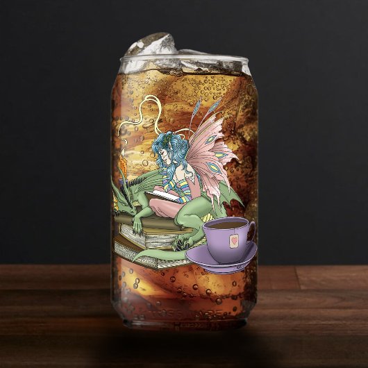 Fairy-Dragon-Bücher-Tea-Freundschaft  Dosenglas