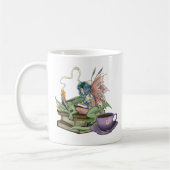 Fairy Dragon Bücher Tee Freundschaft  Kaffeetasse (Links)