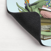 Fairy Dragon Bücher Tee Freundschaft  Mousepad (Ecke)