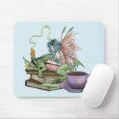 Fairy Dragon Bücher Tee Freundschaft  Mousepad (Mit Mouse)