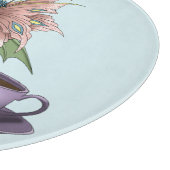 Fairy Dragon Bücher Tee Freundschaft Schneidebrett (Ecke)