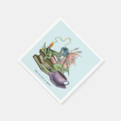 Fairy Dragon Bücher Tee Freundschaft Serviette (Ecke)