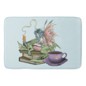 Fairy Dragon liest Tee Freundschaft Badematte (Vorderseite)