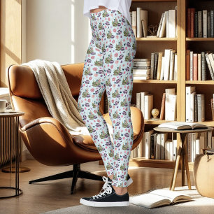Fairy Dragon liest Tee Freundschaft Leggings