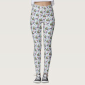 Fairy Dragon liest Tee Freundschaft  Leggings (Vorderseite)