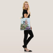 Fairy Dragon liest Tee Freundschaft  Tasche (Am Model)