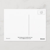 Fairy Dragon Postcard von Molly Harrison Postkarte (Rückseite)