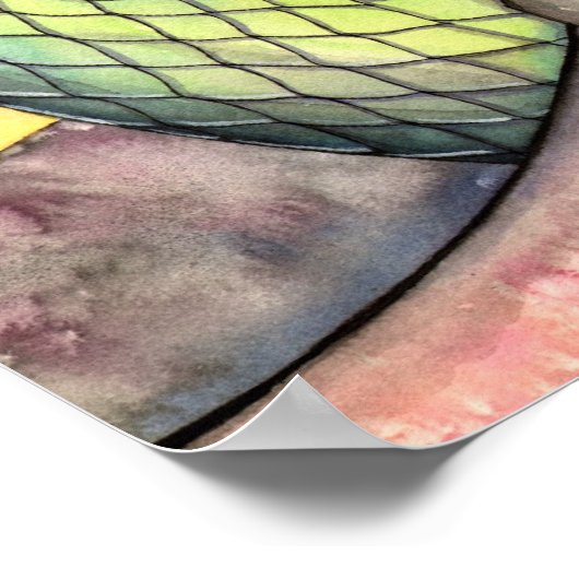 Fairy Dragon Poster ein abgelegener Ort (Ecke)