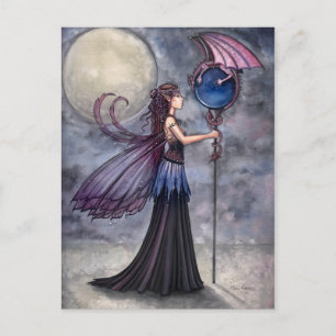 Fairy Dragon Postkarte von Molly Harrison