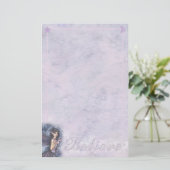 Fairy Dragon Starry Stationary Briefpapier (Stehend Vorderseite)