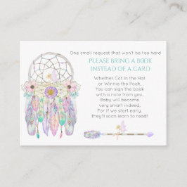 Fairy Dream Catcher Babydusche Buchungsanfrage Begleitkarte