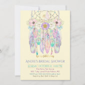 Fairy Dream Catcher Boho jedes Farbpapier Einladung (Vorderseite)