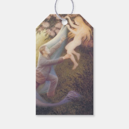 Fairy Dream (von Theodor Severin Kittelsen) Geschenkanhänger (Vorderseite)