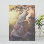 Fairy Dream (von Theodor Severin Kittelsen) Karte (Stehend Vorderseite)