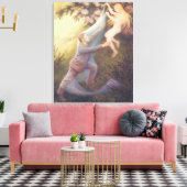 Fairy Dream (von Theodor Severin Kittelsen) Leinwanddruck (Insitu (Wohnzimmer))