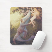 Fairy Dream (von Theodor Severin Kittelsen) Mousepad (Mit Mouse)