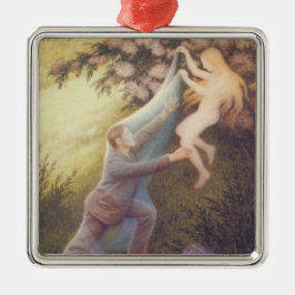 Fairy Dream (von Theodor Severin Kittelsen) Ornament Aus Metall
