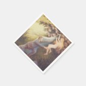 Fairy Dream (von Theodor Severin Kittelsen) Serviette (Ecke)