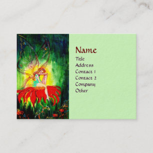 FAIRY DREAMING AUF DER BLUME VISITENKARTE