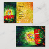 FAIRY DREAMING AUF DER BLUME VISITENKARTE (Vorne/Hinten)