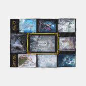 Fairy Dreams Fleece Blanke (Vorderseite (Horizontal))