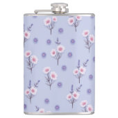 Fairy Dust Daisies Flachmann (Vorderseite)