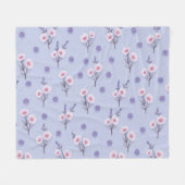 Fairy Dust Daisies Fleecedecke (Vorderseite (Horizontal))