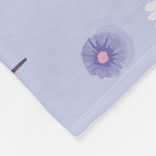 Fairy Dust Daisies Fleecedecke (Ecke)