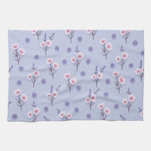 Fairy Dust Daisies Geschirrtuch (Horizontal)