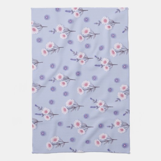 Fairy Dust Daisies Geschirrtuch (Vertikal)