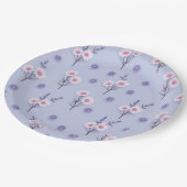 Fairy Dust Daisies Pappteller (Schrägansicht)