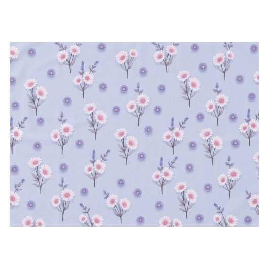 Fairy Dust Daisies Tischdecke (Vorderseite (Horizontal))
