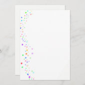 Fairy Dust Einladung (Vorne/Hinten)