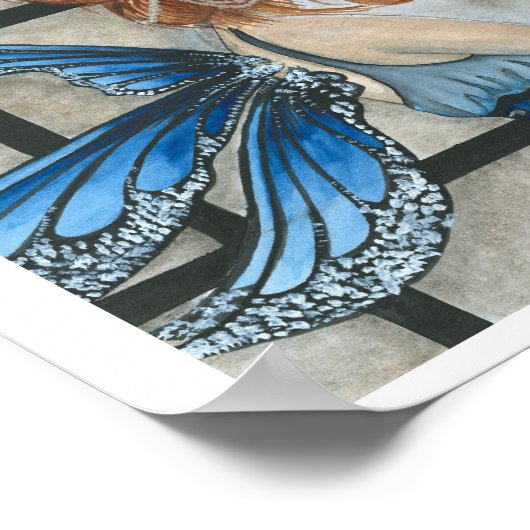 Fairy Dust Fairy Poster Print (Ecke)