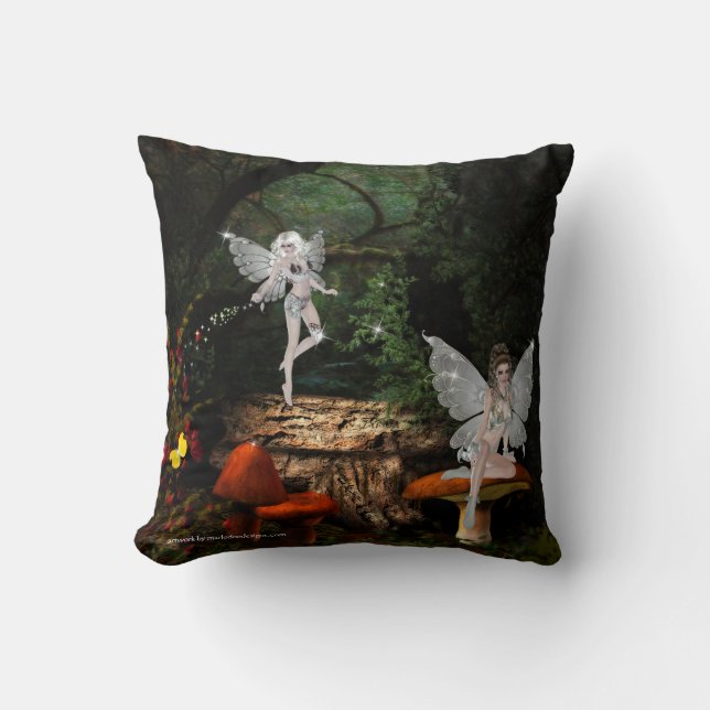Fairy Dust Fantasy Pillow Kissen (Vorderseite)