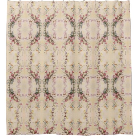 Fairy Dust Shower Curtain Duschvorhang (Vorderseite)