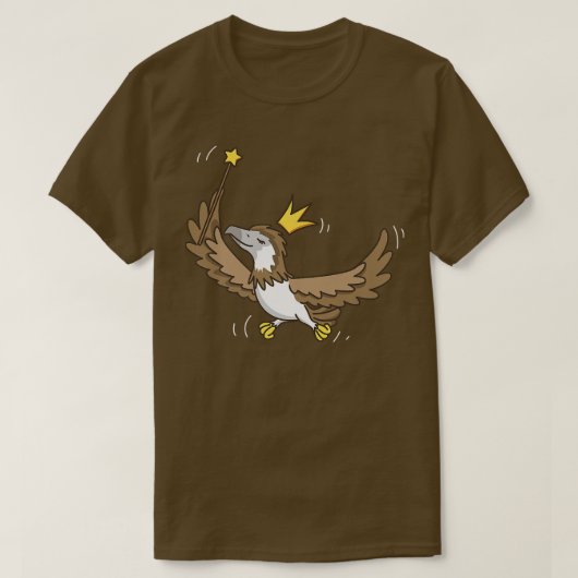 Fairy Eagle Wildlife Mystical Bird Eagle Fairy Lov T-Shirt (Design vorne)