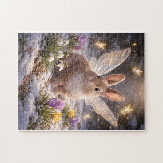 Fairy Easter Bunny Puzzle (Horizontal)