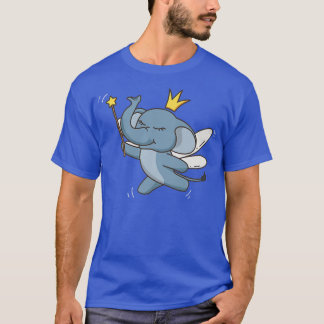 Fairy Elephant Wildlife Mystical Animal Elephant F T-Shirt