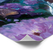 Fairy Elf Black Fantasy Art African American Poster (Ecke)