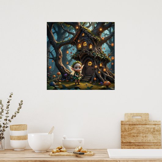 Fairy Elf Poster (Küche)