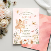 Fairy Enchanted Forest Birthday Einladungskarte Einladung