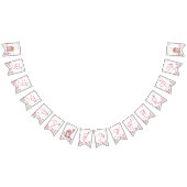 Fairy Enchanted Forest Birthday Party Wimpelkette (Alle)